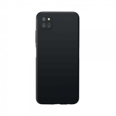 XQISIT Samsung Galaxy A03 Deksel Silicone Case Svart
