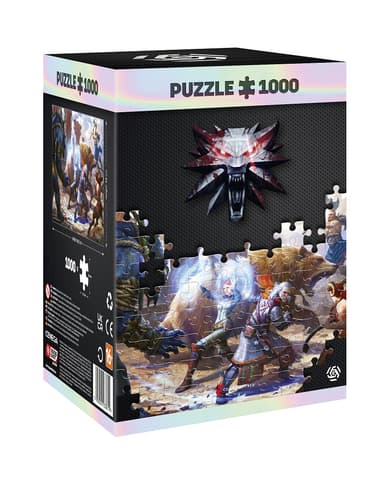 THE WITCHER : GERALT & TRISS IN BATTLE PUZZLES 1000
