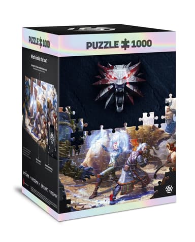 THE WITCHER : GERALT & TRISS IN BATTLE PUZZLES 1000