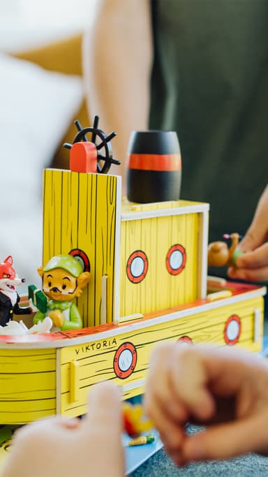 BAMSE TREBÅT VIKTORIA