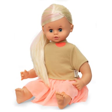 SKRÅLLAN-DUKKE LYST HÅR, 45CM