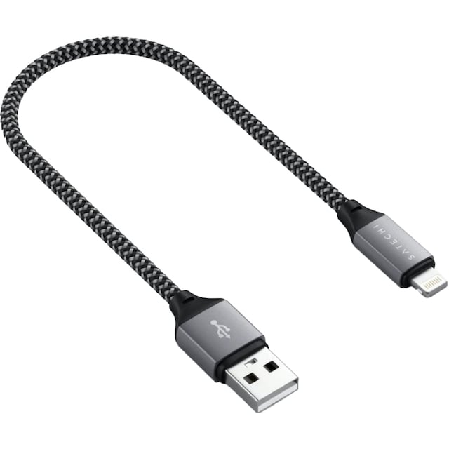Satechi USB-A til Lightning-kabel 25 cm