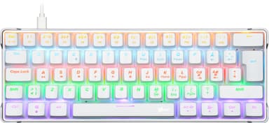Next RX5 Mini gamingtastatur (hvit)