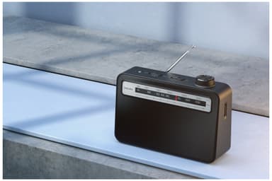 Philips R2506 bærbar analog radio