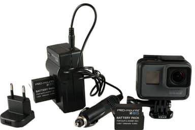 Pro-Mounts batterisett til GoPro HERO5/6/7