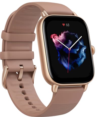 Amazfit GTS 3 smartklokke (terra rosa)