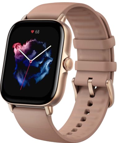 Amazfit GTS 3 smartklokke (terra rosa)
