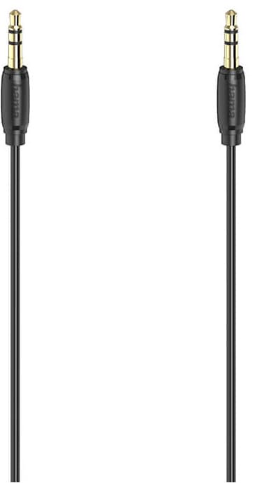 Hama Audio 3,5mm til 3,5mm gullbelagt kabel 1,5m
