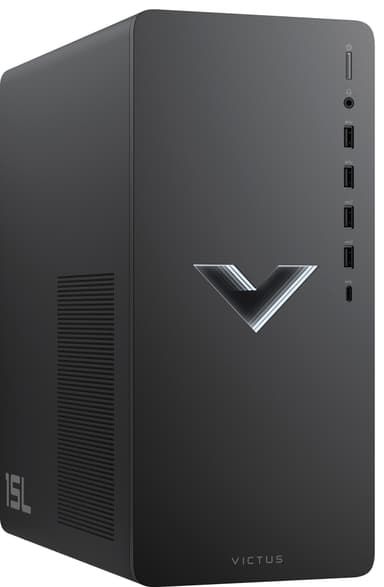 HP Victus i5-12/16/512/3050 stasjonær gaming-PC