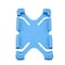 Ipad -veske Støtsikker silikon 9 - 11,6 " blå