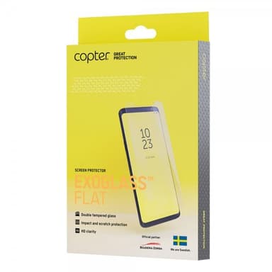 Copter Samsung Galaxy S21 Plus Skjermbeskytter Exoglass Flat