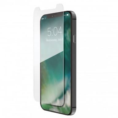 XQISIT iPhone 12 Mini Skjermbeskytter Tough Glass Case friendly