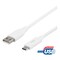USB 2.0 Cable, Type A - Type C ma, 0.5m, white