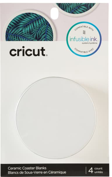 Cricut Infusible Ink Blank brikke av keramikk (4-pakk)