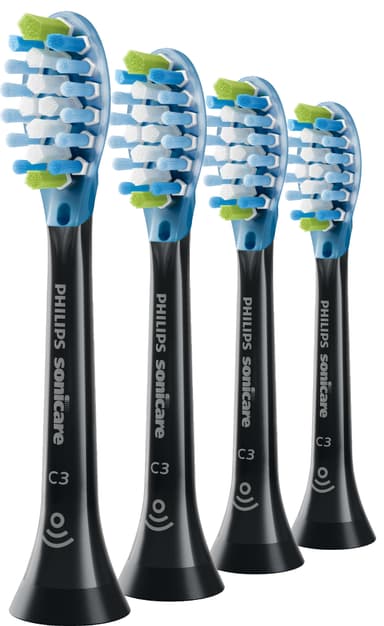Philips Premium Plaque Defence børstehoder HX9044/33 (sort)