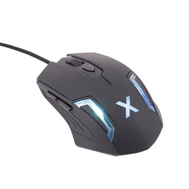 Maxlife Gaming kablet mus MXGM-300 800/1000/1600/2400 DPI 1,8 m sort