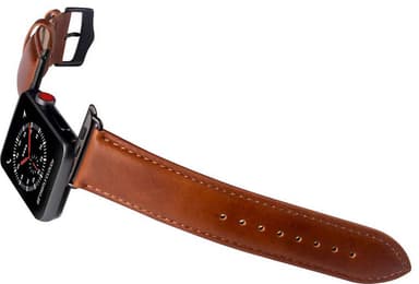 Buffalo skinnreim til Apple Watch 38/40/41mm (tan)