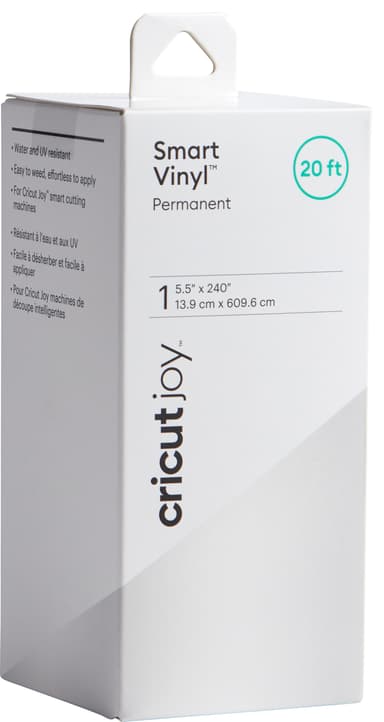Cricut Joy Smart Vinyl rull 14x610 cm (hvit)