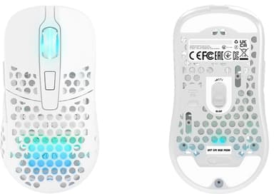 Xtrfy M42 trådløs gamingmus (hvit)