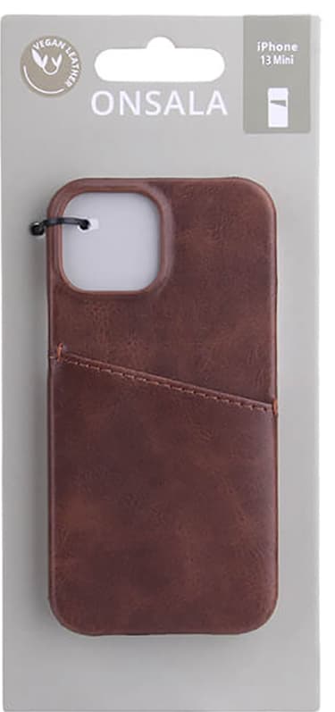 Onsala iPhone 13 Mini deksel (brun)