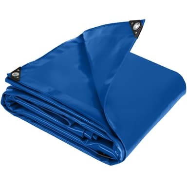 Presenning, vanntett blå - 3 x 6 m