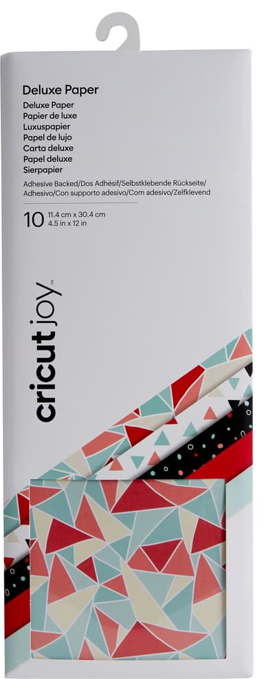 Cricut Joy Adhesive Backed Deluxe ark 11 x 30 cm (Kaleidoscope)