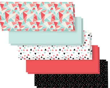 Cricut Joy Adhesive Backed Deluxe ark 11 x 30 cm (Kaleidoscope)