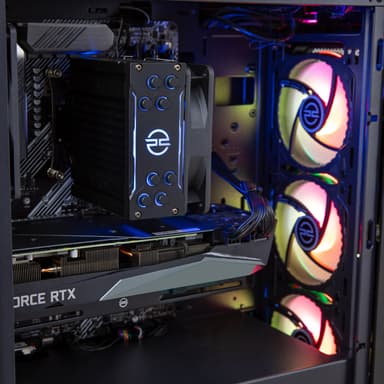 PCSpecialist Tornado RS50 R5/16/1000/RTX3060Ti stasjonær gaming-PC