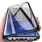 Samsung Galaxy A81 deksel dobbeltsidig herdet glass Svart
