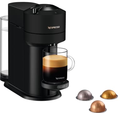 Nespresso Vertuo Next kaffemaskin fra Delonghi ENV120BMAE (sort)