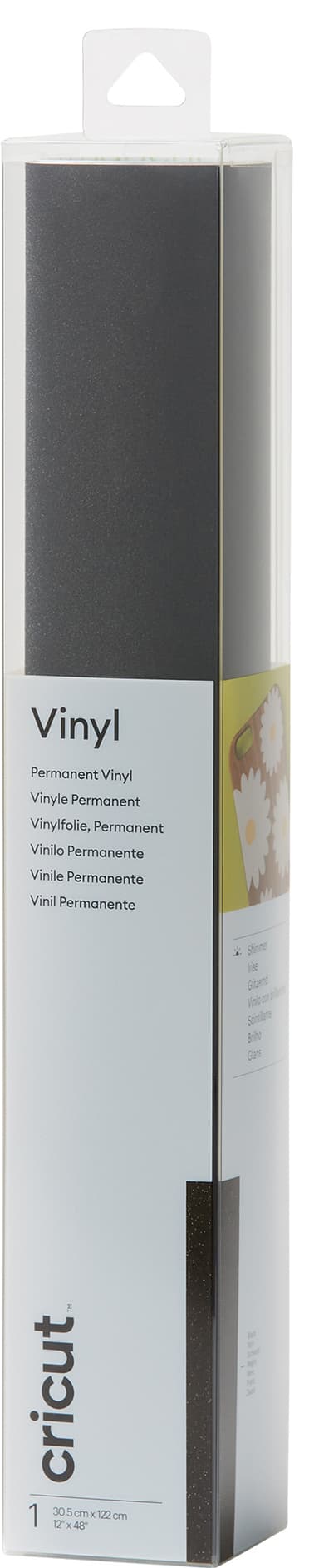 Cricut Shimmer Vinyl (sort)