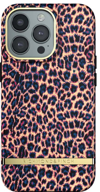 R&F telefondeksel til iPhone 13 Pro (apricot leopard)