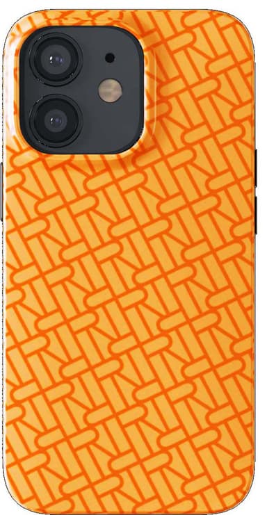 R&F telefondeksel til iPhone 12/12 Pro (tangerine)