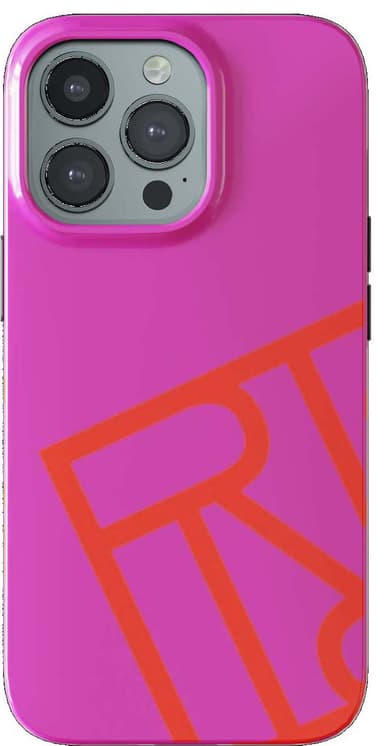 R&F telefondeksel til iPhone 13 Pro Max (fuchsia)