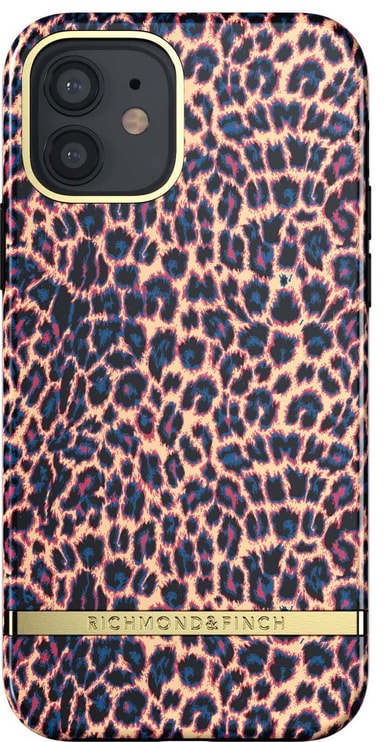 R&F telefondeksel til iPhone 12/12 Pro (apricot leopard)