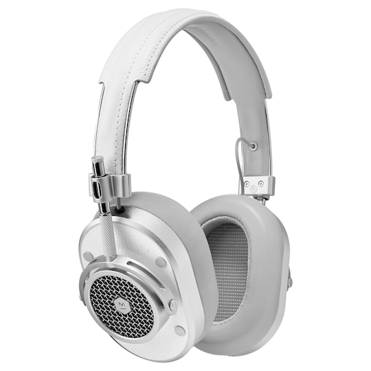 Master&Dynamic MH40 around-ear hodetelefoner (sølv/hvit)