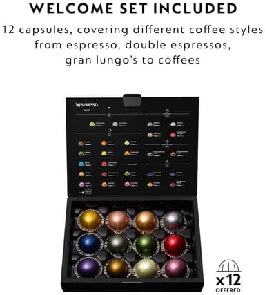 Nespresso Vertuo Next kaffemaskin fra Delonghi ENV120J (jade)