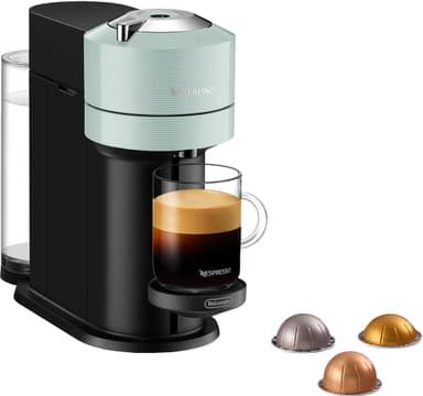 Nespresso Vertuo Next kaffemaskin fra Delonghi ENV120J (jade)
