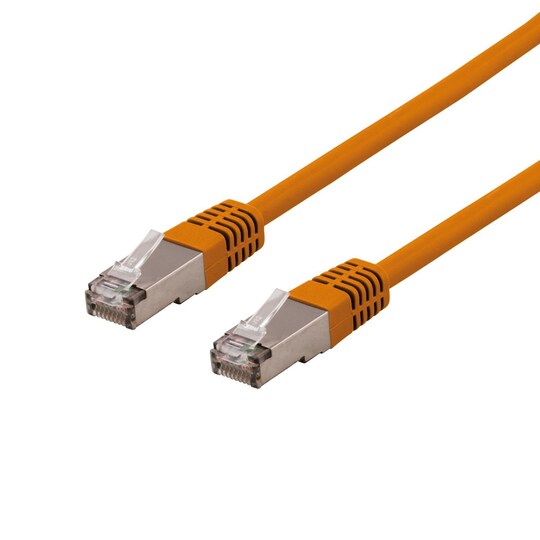 S/FTP Cat6 patch cable0.3m 250MHz Deltacertified LSZH orange