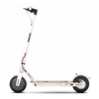 Ducati merket elektrisk scooter PRO-I, 350 W, 8,5 ", 25 km/t, hvit