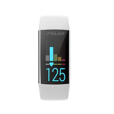 Polar A360 / A370 armbånd TPE Vit