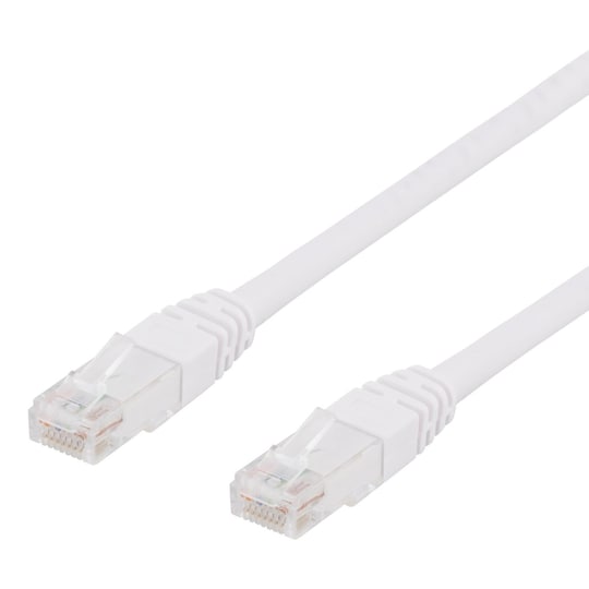 U/UTP Cat6 patch cable, LSZH, 20m, white