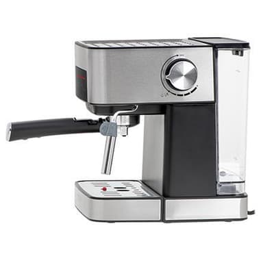 Camry Espresso og Cappuccino Kaffemaskin CR 4410 Pumpetrykk 15 bar, Innebygd melkeskummer, Drypp, 850 W, Svart/Rustfritt stål
