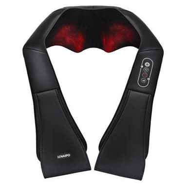 Naipo MGS-150DC Shoulder & Neck Massager Antall effektnivåer 3, Varmefunksjon, Svart