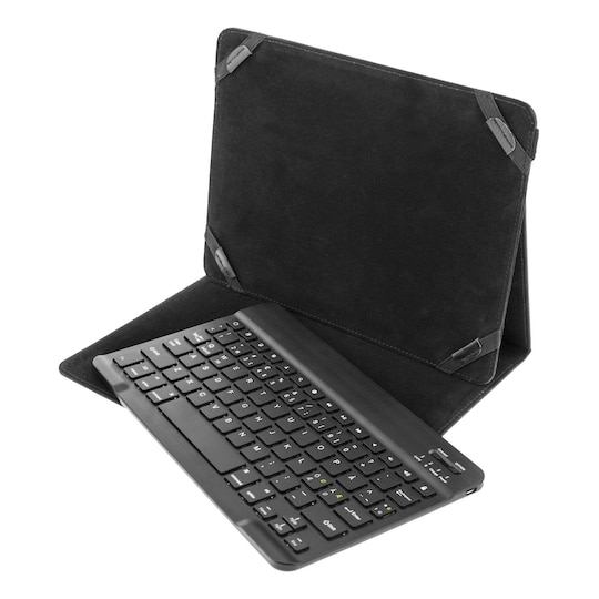 deltaco Case and Bluetooth keyboard for 10"" tablets, black