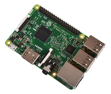 Raspberry Pi 3 Model B, Ethernet, Bluetooth, wifi, 1 GB RAM