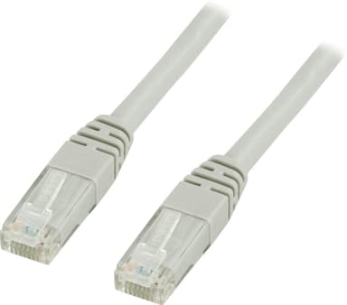 DELTACO UTP Cat6 patchkabel 5m, grå
