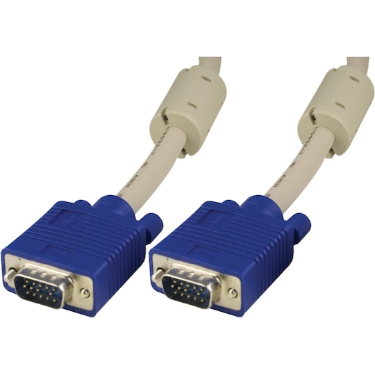 deltaco Monitor cable RGB HD15ma-ma 5m, without pin 9
