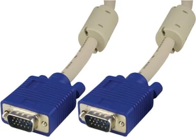 deltaco Monitor cable RGB HD15ma-ma 5m, without pin 9