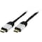 DELTACO HDMI-kabel, HDMI High Speed med Ethernet, 4K, 2m, svart
